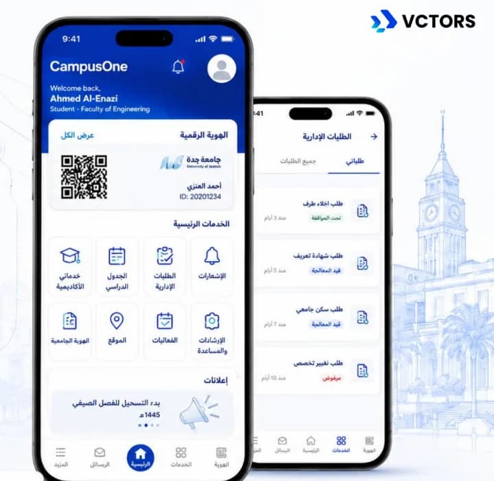 CampusOne education ecosystem, connecting learning, assessment, accreditation and university core systems.